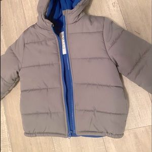 Carter Grey Toddler Coat